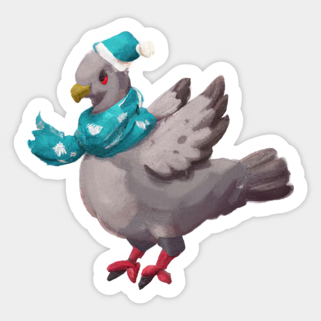 Cute Pigeon Drawing Sticker by Play Zoo